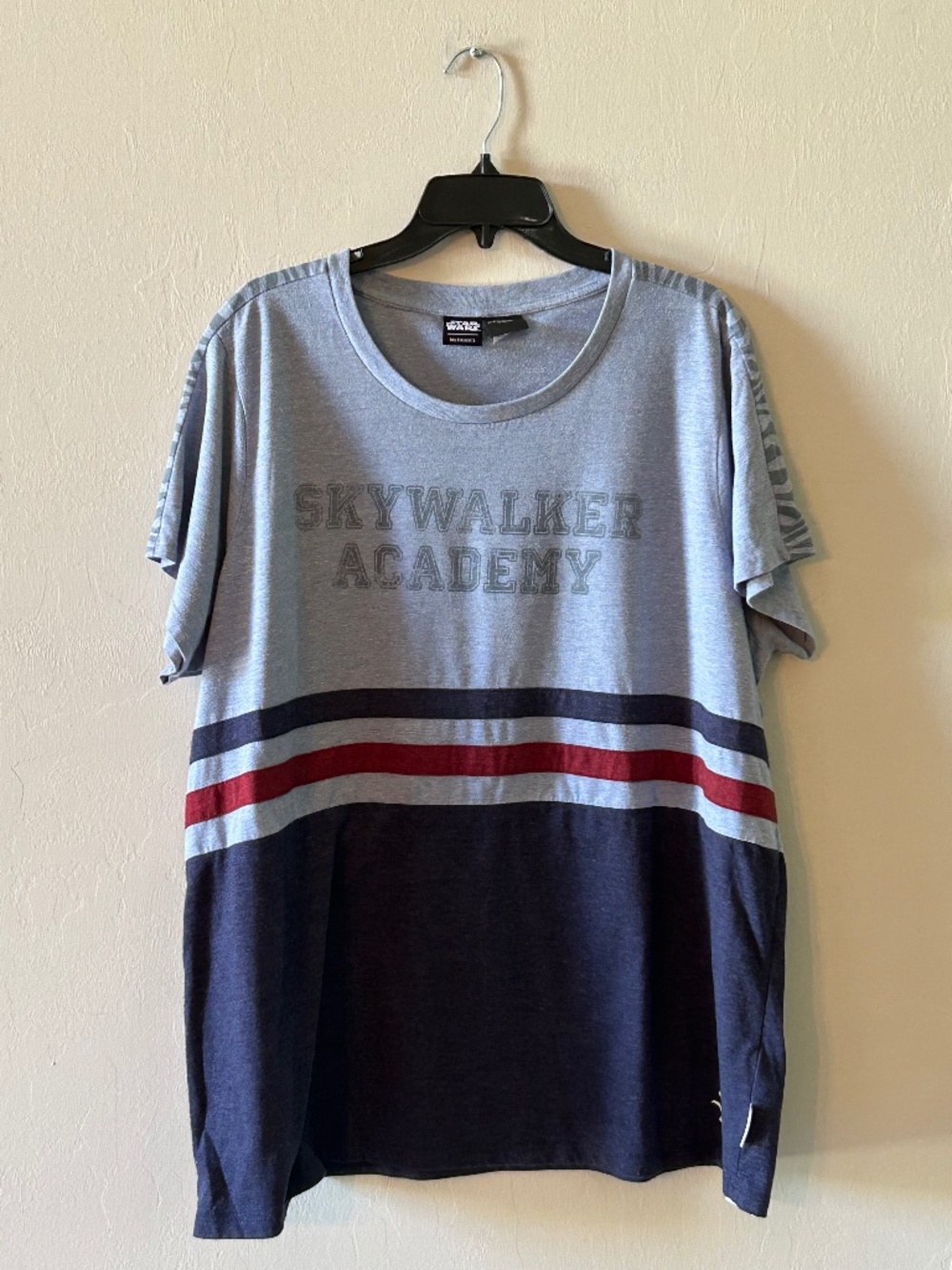 Her Universe Star Wars Skywalker Academy Color Block Tee Jedi Order Logo Sz 3X